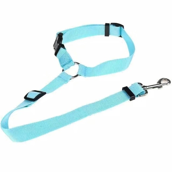 New Dog Safety Strap For Car / Truck / Auto Sky Blue - Picture 2 of 7